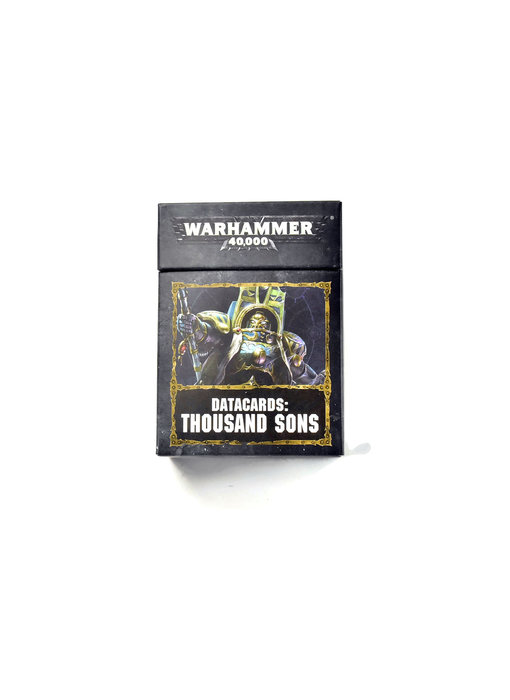 THOUSAND SONS Datacards #1 40K
