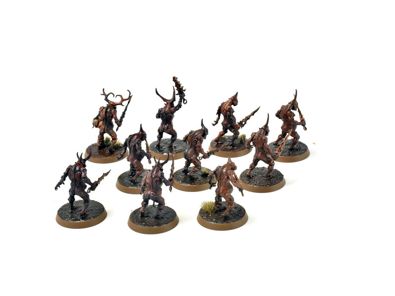 Games Workshop CHAOS DAEMONS 10 Plaguebearers #1 PRO PAINTED 40K SIGMAR