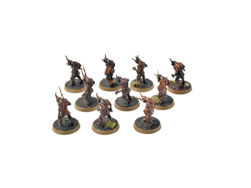 Games Workshop CHAOS DAEMONS 10 Plaguebearers #6 PRO PAINTED 40K SIGMAR