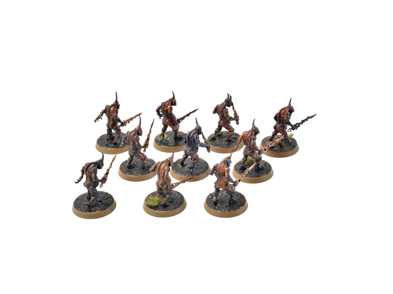 Games Workshop CHAOS DAEMONS 10 Plaguebearers #6 PRO PAINTED 40K SIGMAR