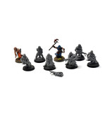 Games Workshop CHAOS SPACE MARINES 8 Cultists #2 40K missing 1 arm