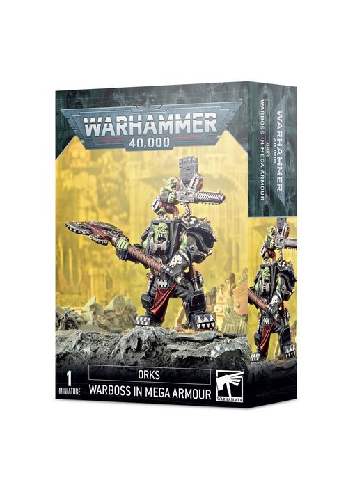 Orks Warboss in Mega Armour