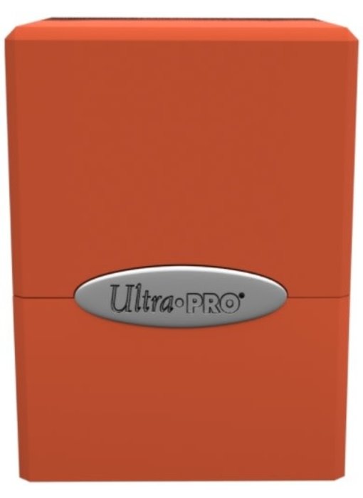 Ultra-Pro D-Box Satin Cube Pumpkin Orange