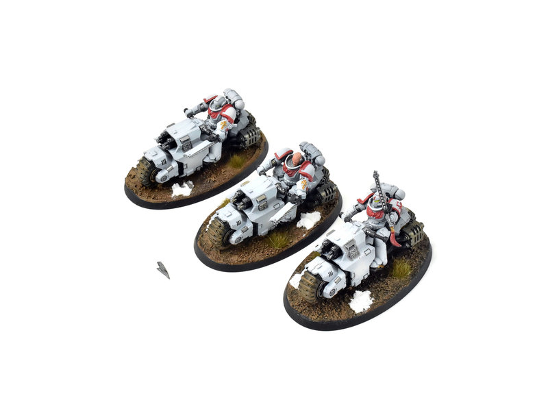 Games Workshop SPACE MARINES 3 Outriders #1  WHITE SCARS 40K