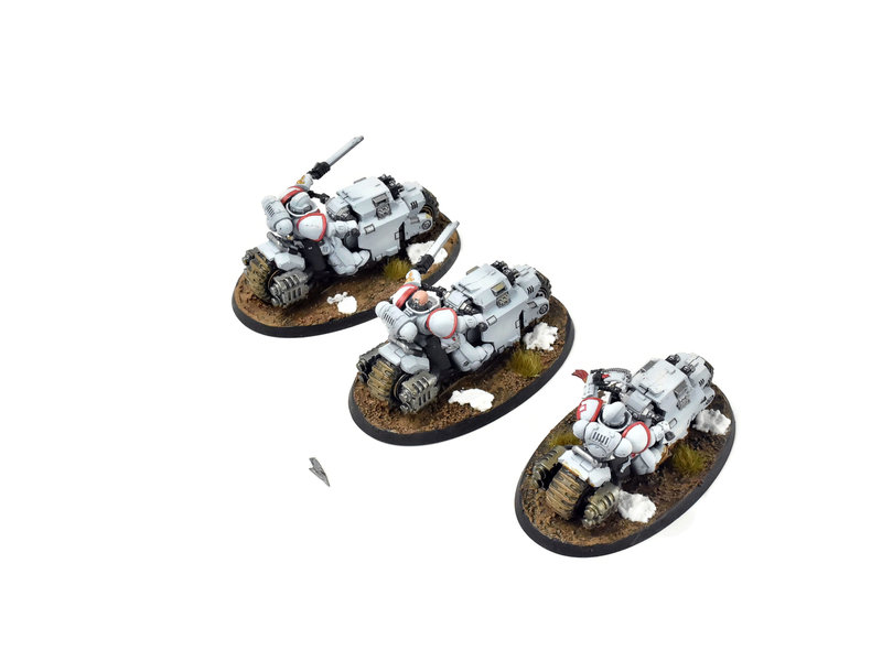 Games Workshop SPACE MARINES 3 Outriders #1  WHITE SCARS 40K