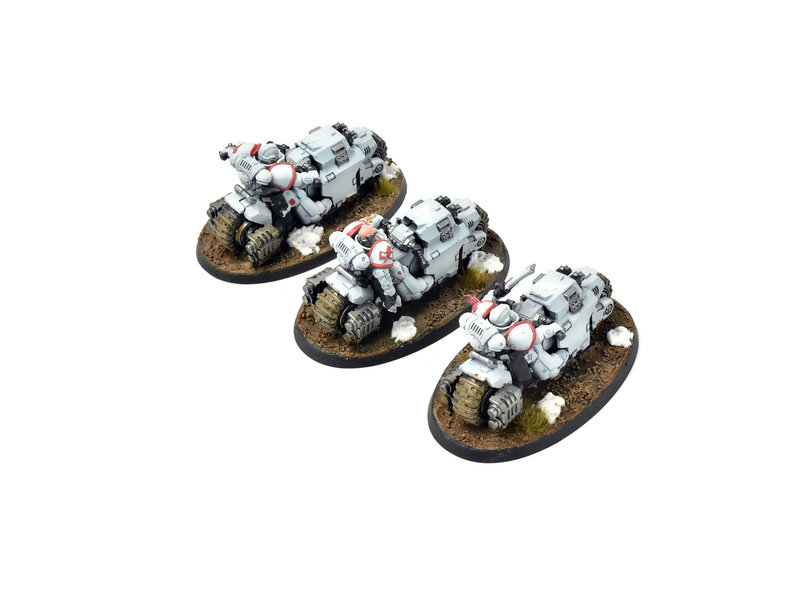 Games Workshop SPACE MARINES 3 Outriders #2 WHITE SCARS 40K