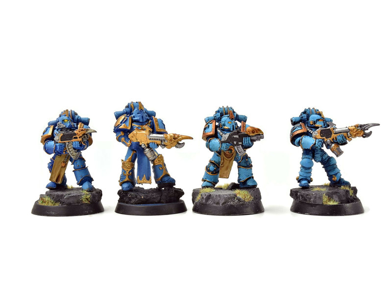 THOUSAND SONS 8 Horus Heresy Rubric Marines FORGE WORLD PAINTED