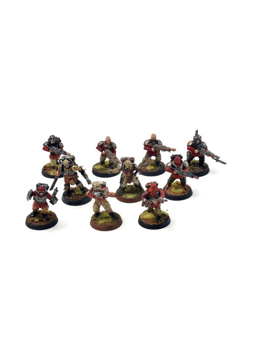 RENEGADE MILITIA 10 Infantry #3 WELL PAINTED 40K