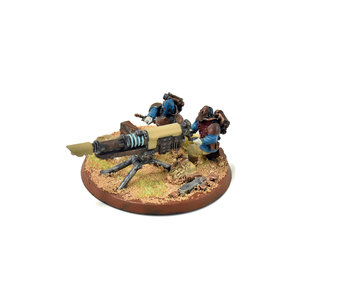 RENEGADE MILITIA Lascannon Team #3 WELL PAINTED 40K