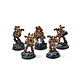 CHAOS SPACE MARINES 5 Chaos Space Marines #2 WELL PAINTED 40K