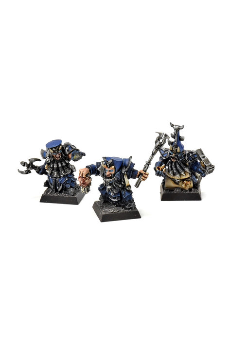 CHAOS DWARFS 3 Daemonsmiths #1 WELL PAINTED Fantasy Forge world