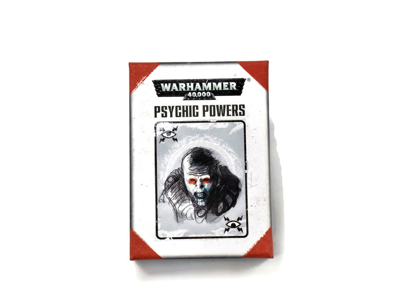 Games Workshop WARHAMMER Psychic Powers Used Very Good Condition Warhammer 40K