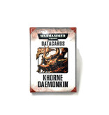 Games Workshop KHORNE DAEMONKIN Datacards Used Very Good Condition Warhammer 40K
