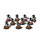 NECRONS 10 Warriors #1 WELL PAINTED Warhammer 40K