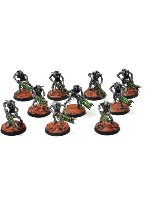 NECRONS 10 Warriors #3 WELL PAINTED Warhammer 40K