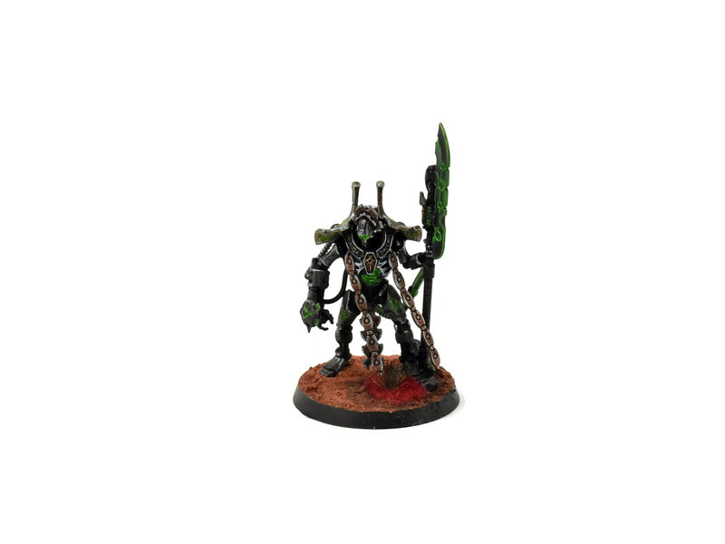 Games Workshop NECRONS Lord #1 WELL PAINTED Warhammer 40K Indomitus Overlord