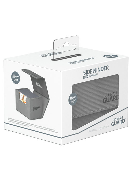 Ultimate Guard Deck Case Sidewinder 100+ Monocolor Grey