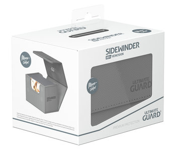 Ultimate Guard Deck Case Sidewinder 80+ Monocolor Grey