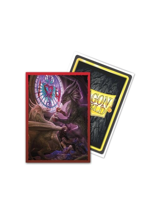 Dragon Shield Sleeves Valentine Dragons 2022 100Ct