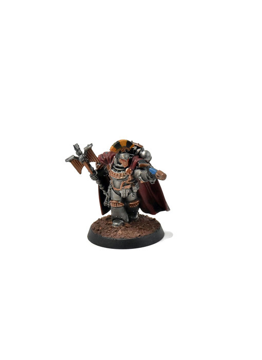 CHAOS SPACE MARINES Space Marine Chaplain #1 WELL PAINTED 40K