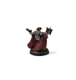 Games Workshop CHAOS SPACE MARINES Space Marine Chaplain #1 WELL PAINTED 40K