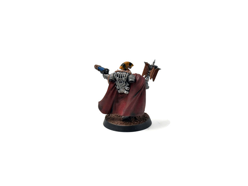 Games Workshop CHAOS SPACE MARINES Space Marine Chaplain #1 WELL PAINTED 40K