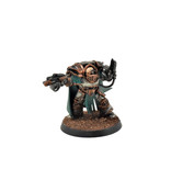 Games Workshop CHAOS SPACE MARINES Praeto Captain #2 WELL PAINTED Warhammer 40K