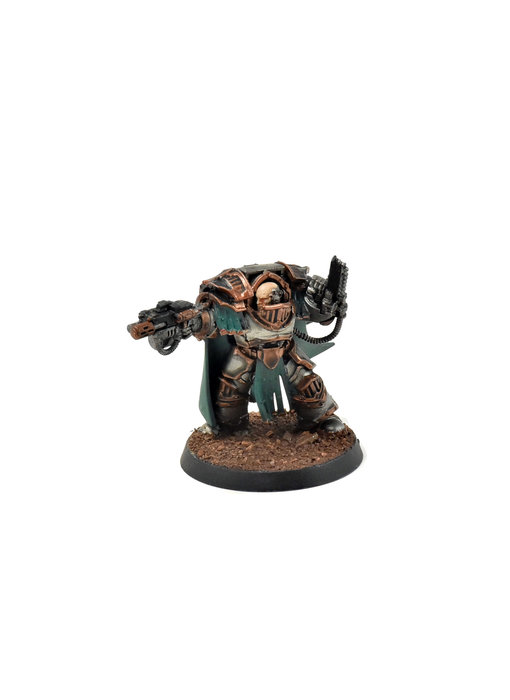 CHAOS SPACE MARINES Praeto Captain #2 WELL PAINTED Warhammer 40K