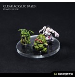 Kromlech Clear Acrylic Bases - Round 130mm (2)