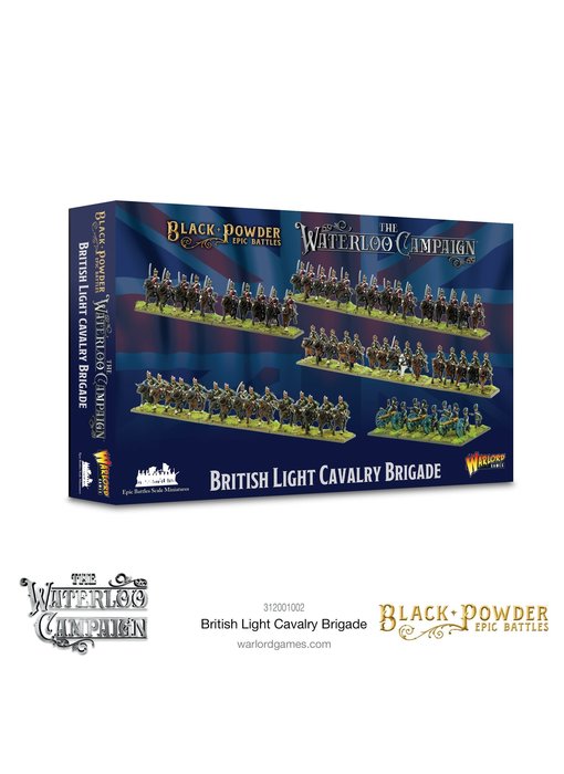 Black Powder Epic Battles - Waterloo - British Light Cavalry Brigade