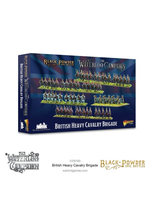 Black Powder Epic Battles - Waterloo - British Heavy Cavalry Brigade