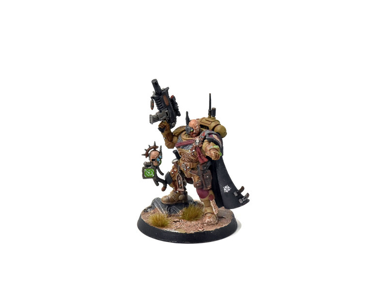 Games Workshop SPACE MARINES Captain in Phobous Armour #1 WELL PAINTED Warhammer 40K