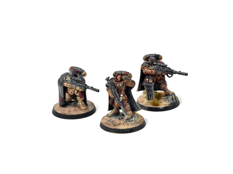 Games Workshop SPACE MARINES 3 Eliminators #1 WELL PAINTED Warhammer 40K