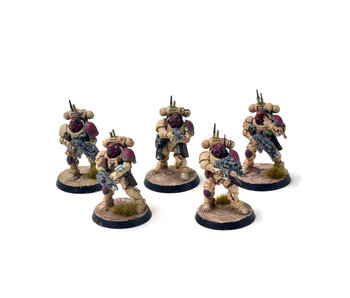 SPACE MARINES 5 Primaris Infiltrators #1 WELL PAINTED Warhammer 40K