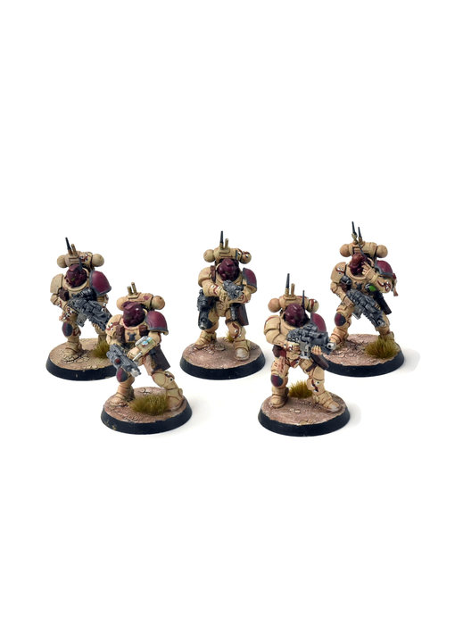 SPACE MARINES 5 Primaris Infiltrators #1 WELL PAINTED Warhammer 40K