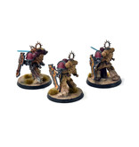 Games Workshop SPACE MARINES 3 Bladeguard Veterans #2 WELL PAINTED Warhammer 40K