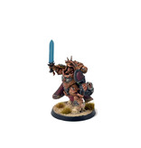 Games Workshop SPACE MARINES Captain in Gravis Armour #1 WELL PAINTED Warhammer 40K