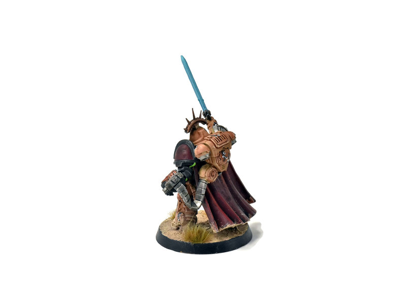 Games Workshop SPACE MARINES Captain in Gravis Armour #1 WELL PAINTED Warhammer 40K
