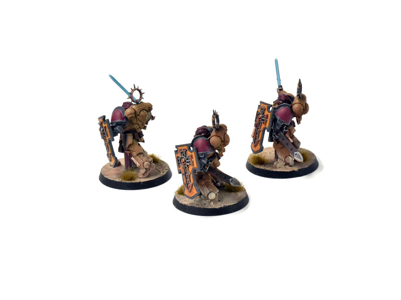 Games Workshop SPACE MARINES 3 Bladeguard Veterans #1 WELL PAINTED Warhammer 40K