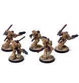 Games Workshop SPACE MARINES 5 Assault Intercessors #1 WELL PAINTED Warhammer 40K