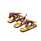 CHAOS DAEMONS 3 Flesh Hounds #3 OOP METAL WELL PAINTED Warhammer Sigmar
