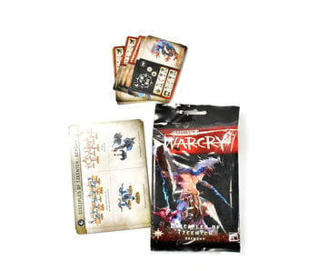 WARCRY  Disciples Of Tzeentch Card Pack Used Good condition SIGMAR