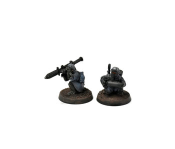 ASTRA MILITARUM Steel Legion with Rocket Launcher Team #1 METAL 40k