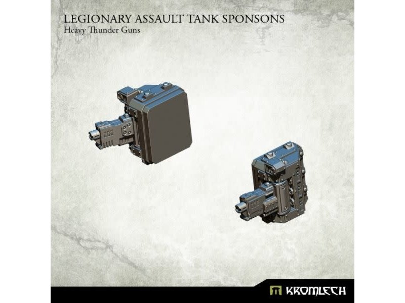 Kromlech Assault Tank Sponsons Heavy Thunder Guns