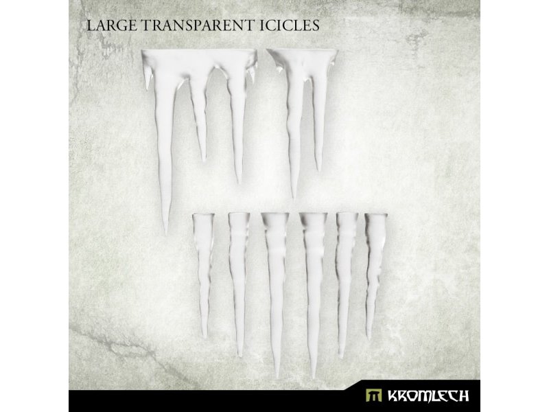 Kromlech Large Transparent Icicles (8)