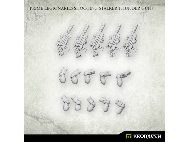 Kromlech Prime Legionaries Shooting Stalker Thunder Guns (5)