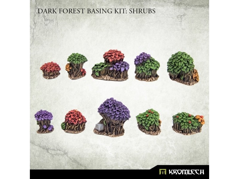 Kromlech Dark Forest Basing Kit - Shrubs (KRBK053)