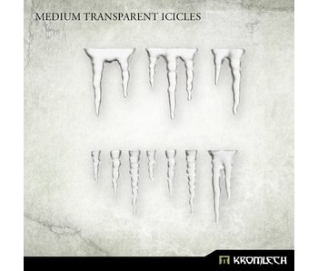 Medium Transparent Icicles (10)