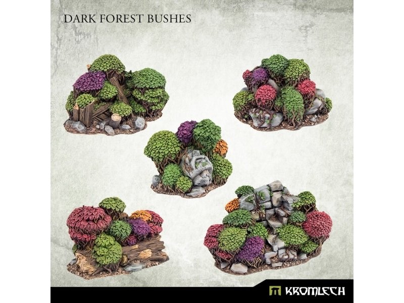 Kromlech Dark Forest Bushes (KRBK051)