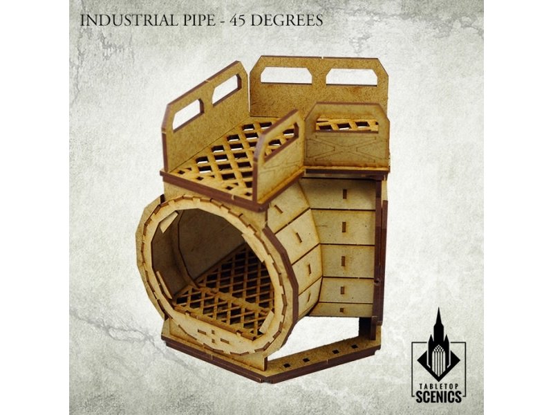 Kromlech Industrial Pipe - 45 degrees